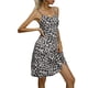 thumbnail image 4 of Txlixc Vestido sin mangas con botones y cuello en V de verano para mujer Txlixc Sexy, 4 of 9