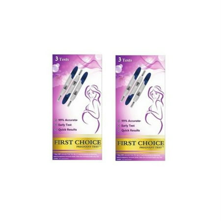 First Choice Pregnancy Test Super Sensitive Early Detection Midstream - 6