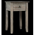 thumbnail image 6 of Jofran Devon Farmhouse Distressed Solid Pine End Table with Storage, 6 of 8