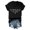 Black, variant on Breezora Womens Couple Cute Short Sleeve Tee Its Almost As Hot As My Husband Out Here Funny Casual Shirt