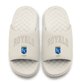 thumbnail image 2 of Unisex ISlide Cream Kansas City Royals Tonal Pop Motive Slide Sandals, 2 of 5