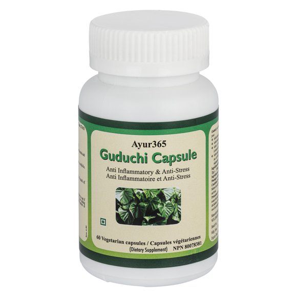 Ayur365 Capsules de Guduchi 60 Unités