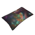 thumbnail image 2 of Fotbe Rainbow Scales Fantasy Dragon Pillow Cases - Envelope Closure - Luxury, Extra Soft, Cooling Pillow Covers - Wrinkle, Fade, Stain Resistant-20"x30", 2 of 8