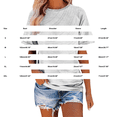 thumbnail image 3 of MEICHEN Tops for Women Plus Size Short Sleeve Crew Neck Swing Flare Loose T Shirt Blouses Summer Clothing, 3 of 4