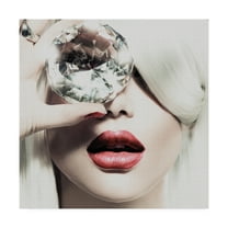 Trademark Fine Art 'Diamonds are Forever' Canvas Art by Incado