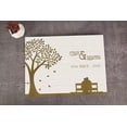 thumbnail image 4 of Darling Souvenir Personalized Engraved Laser Cut Wedding Guest Book Wooden Cover Sign-in Book Registry Guestbook Scrapbook-V5, 4 of 7