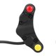 thumbnail image 2 of 16mm Red LED Waterproof Push Button Switch with Power Symbol (Brass Nickel Plated Self-locking), 2 of 4