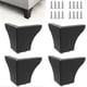 thumbnail image 1 of 4 Pcs Metal Furniture Legs,10cm Height Sofa Legs,Modern Triangle Furniture Feet DIY Replacement, 1 of 5