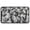Gray Black Camo, variant on Gray Black Camo Digital Pattern Door Rugs,Washable Non Slip Door Mats Indoor,Decorative Door Mats,Entry Mat Indoor for Entrance,Bedroom,Kitchen,Bathroom,30"x17"