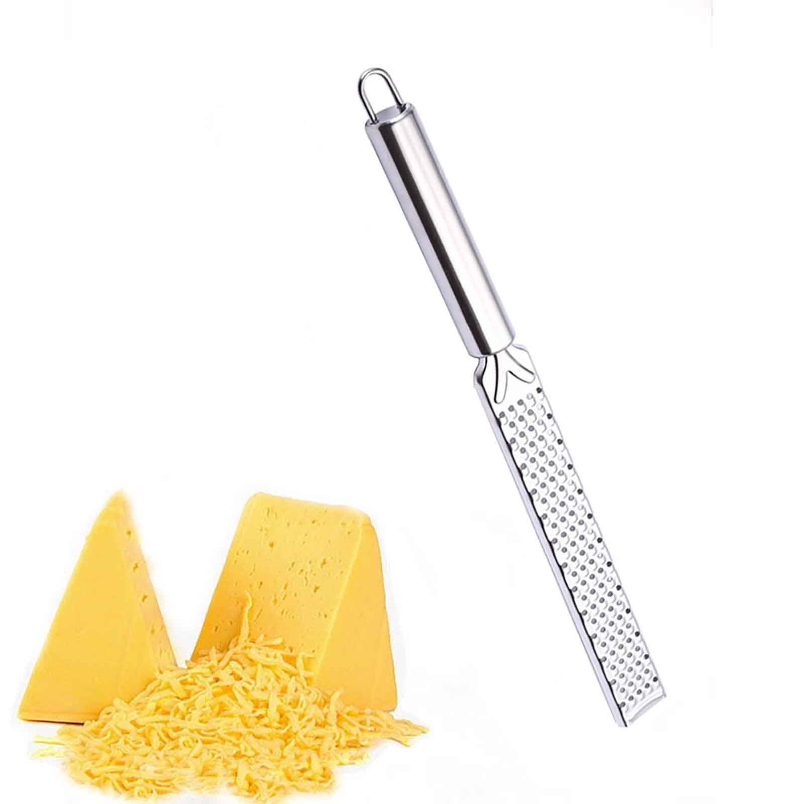Râpe à fromage, multifonction rectangulaire en acier inoxydable Moulin à fromage râpe avec couvercle râpe chocolat, légumes, fruits, outils de cuisine