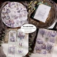 thumbnail image 5 of 4Packs Clear Stickers for Scrapbooking Journaling Vintage Junk Journal Supplies Transparent Sulfuric Acid Paper Self Adhesive Planner Crafts Decals Kit Christmas Steampunk Floral Plants Decoration, 5 of 30
