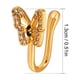 thumbnail image 3 of Anillo de la nariz de imitación de la nariz Septum Anillos No Pierced Clip en la nariz Anillo de aro, 3 of 8