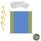 thumbnail image 3 of Rectángulo Impermeable Parasol Tela Oxford Playa Al Aire Libre Refugio Para El Sol Manta De Picnic Ligero Camping Rainfly Refugio Colores Surtidos Advancent HA026603-03, 3 of 7