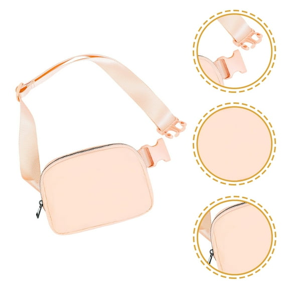 AURARMLET 1Pack Portable Pink Fanny Pack for Women with Storage Feature