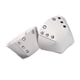 thumbnail image 1 of Protectores de dedos Zulema equipo de cuero Artificial puntera deportiva extraíble Blanco, 1 of 5