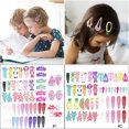 thumbnail image 3 of Clips de Cheveux en Alliage Mignon 50PCS Barrettes Accessoires de Cheveux pour les Filles Enfants, 3 of 9