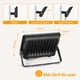 thumbnail image 5 of Reflector Led 50w Slim Ip65 Negro Luz Blanco Frio Exterior, 5 of 7