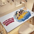 thumbnail image 3 of ¡Corre, Charlie Brown! alfombrilla de escritorio/mesa extra-grande con base antideslizante de cuero y diseño temático; versátil para escritorios de ordenador, mesas de comedor, etc. 30 × 60 cm, 3 of 6