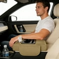 thumbnail image 1 of Ainf 2026 Center Console Cover 4 In 1 Center Armrest Cushion With Cup Holder & Phone Holder Universal Armrest Storage Protector For Vehicles (7 Styles), 1 of 4