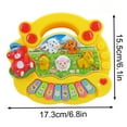 BJBSJSZ Baby Piano Toys for 1 Year Old Boy Girl, Baby Toys 6 to 12