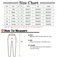 thumbnail image 3 of LEBONYARD Womens Pants Clearance Cargo,Women'S High Waist All Straight Leg Wide Leg Pants Jeans Brown S, 3 of 6