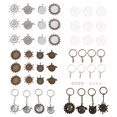thumbnail image 3 of Pendant Tray Blank Jewelry Trays Bezel Making Connector Charm Bezels Ring Key Base Setting Keychain Pendants Necklace, 3 of 6