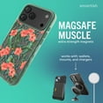 thumbnail image 3 of Smartish® iPhone 17 Pro Max MagSafe Clear Case - Gripmunk Magnetic Slim Case [Lightweight + Protective] Anti-Yellowing Thin Grip Clear Cover for Apple iPhone 17 Pro Max - Tropical, 3 of 9
