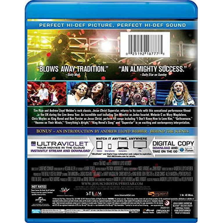 Jesus Christ Superstar - Live Arena Tour 2012 (Blu-ray + Digital