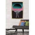 thumbnail image 2 of Abstract Astronaut Wall Poster, 22.375" x 34" Framed, 2 of 6