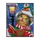thumbnail image 2 of Hilo de punto de cruz completo gato de Navidad 14CT algodón DIY dobladillo contado Kits de arte FLhrweasw Nuevo, 2 of 9