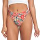 thumbnail image 1 of Balery Small Coral Red Flowers Tangas de Algodón para Mujer con Estampado – Ropa Interior Sexy, Transpirable, G-string-4X-Large, 1 of 6