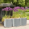 thumbnail image 6 of NOGIS 5 Pack Flower Pot Covers, Pot Insulation Film Double-Layer Thermal Pot Cover Plant Frost Protection for Outdoor and Indoor Plants Heat and Frost Resistant (85x25cm), 6 of 7