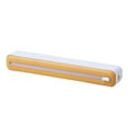 thumbnail image 1 of mmirethe 2 In 1 Cling Film Cutter Food Wrapper Dispenser Aluminum Foil Slider Box Fresh Keeping Household Slicer Kitchen Yellow, 1 of 9