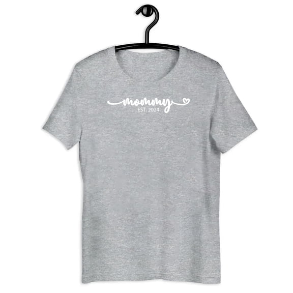 Mommy Shirt, Mommy Tshirt, New Mom Tee Baby Announcement Mama Gift-TH39640