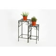 thumbnail image 3 of 24.41" Three Tier Heart Clover Round Plant Stand, 3 of 4