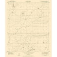 thumbnail image 3 of USGS 20x24 Black Modern Framed Museum Art Print Titled - Sardine Mountain New Mexico Quad - USGS 1949, 3 of 5