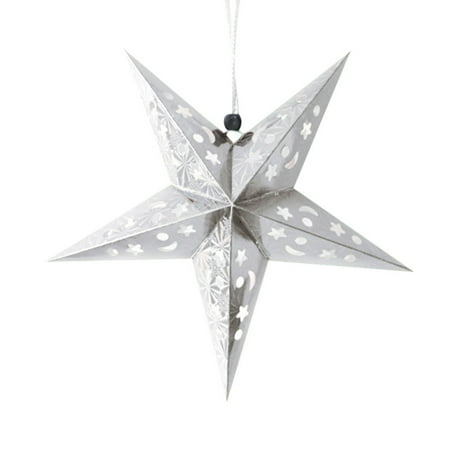 Christmas Tree Star Charm - Outtop Romantic Xmas String Hanging Charm Star Party Decoration Christmas Tree Ornament