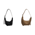 thumbnail image 1 of Bolso Bandolera para Mujer Y Hombre Bolso Hombro Con Correa Ajustable para (negro), 1 of 8