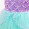 thumbnail image 6 of Little Girls Princess Dress Birthday Party Dress Halloween Cosplay Outfits for Kids 3-8 Years, 6 of 8