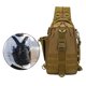 thumbnail image 4 of Bolso bandolera para hombre, para el hombro en el pecho, antirrobo y resistente al agua para viajes, senderismo, cicl Sunnimix Paquete de cabestrillo para hombre, 4 of 8