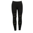 thumbnail image 4 of FANNYC Fashion Casual Break Hole Leggings For Womens Skinny Hollow Ripped Jeggings High Waist Tummy Control Hip-Lifting Casual Render Pants Workout Fitness Yoga Running Sportswear Tights, 4 of 7