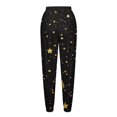thumbnail image 4 of Idoravan Women's Plus Size Pants Clearance Womens Fashion Casual Drawstring Tight Leggings Elastic Waist Long Pants Trousers, 4 of 5