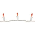 thumbnail image 4 of Northlight Mini Incandescent Christmas Lights - Orange - 20.25' White Wire - 100ct, 4 of 4