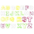thumbnail image 1 of 26PCS Alphabet Letter Biscuit Cookie Cutter Fondant Tool Ice Topper Press DIY Cake Embossed Mold Decorating Pastry Mold, 1 of 6