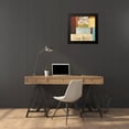 thumbnail image 4 of Larson 20x20 Black Modern Framed Museum Art Print Titled - Organic Abstract I, 4 of 5