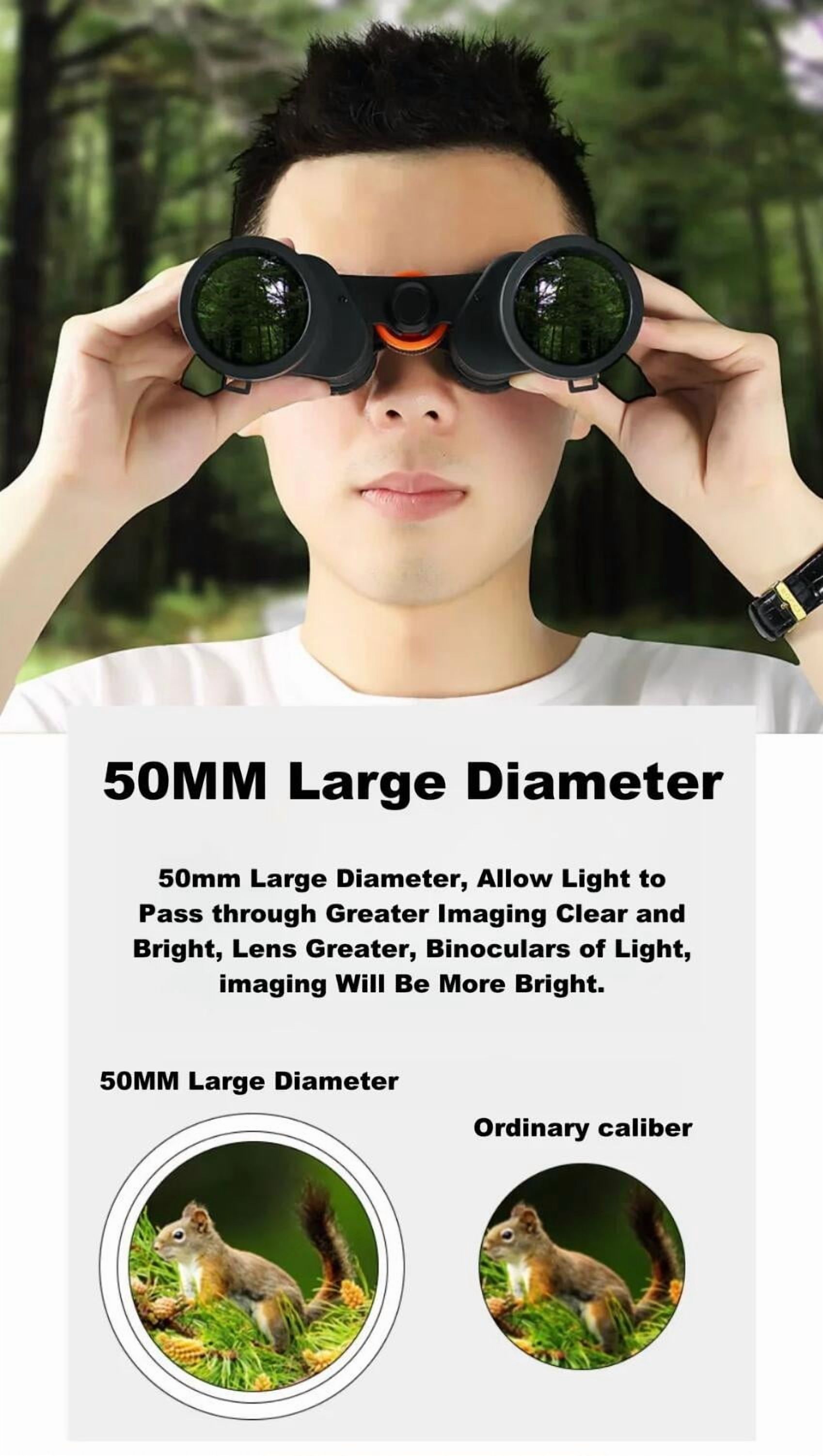 Powerful Telescope 20X50 Professional Binoculars Low Light BAK4-Prism Long Range Waterproof Hunting Camping Equipment