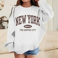 thumbnail image 2 of LUOGENLI Hoodies Sweatshirts for Girls Size 78 Girl's Graphic Prints Sweatshirt Crewneck Long Sleeve Cute Drop Shoulder Pullover Tops Girls Valentine's Day Hoodies Zip up Size 7-8 White 5-6 Years, 2 of 5