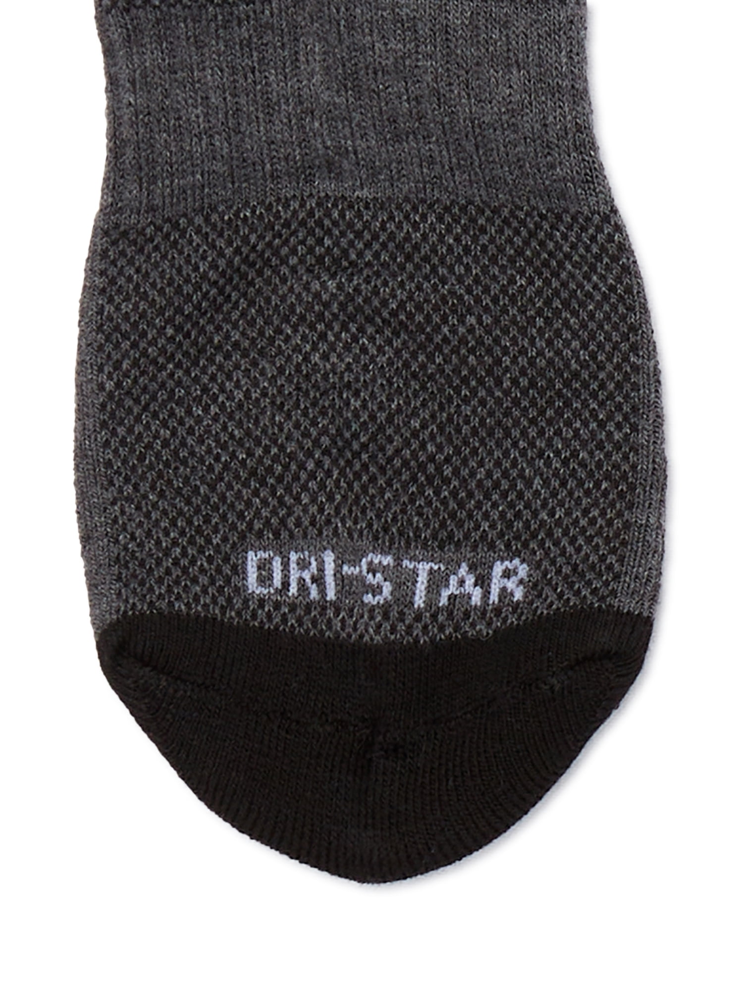 Starter Men's Triangle Extended Quarter Socks, 6-Pack