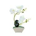 thumbnail image 1 of Orquídea artificial Advancent Flores falsas Plantas en maceta simuladas de seda, 1 of 6