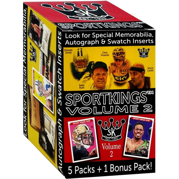 2021 Sage Sport Kings Volume 2 Baseball Basketball Football Blaster Box
